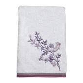 Monochromatic Black Tulips Hand Towels