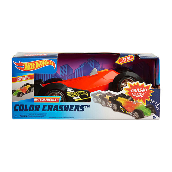 Hot Wheels Color Crashers - Hi-Tech Missile