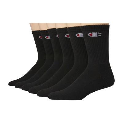 Champion 6 Pair Crew Socks Womens - JCPenney