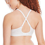 Hanes Ultimate Comfortblend® Front-Close T-Shirt Wireless Full Coverage Bra-Dhhu08