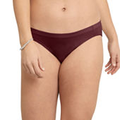 Maidenform Barely There Invisible Look Seamless Bikini Panty Dm2305, Color:  Nightfire Red - JCPenney