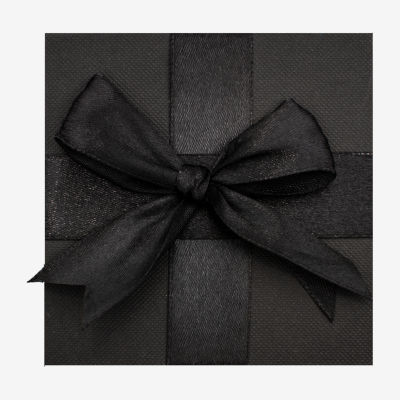 Mens 1/10 CT. T.W. Natural White Diamond Stainless Steel Cross 2-pc. Jewelry Set