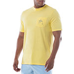 Guy Harvey Mens Crew Neck Short Sleeve Regular Fit Graphic T-Shirt