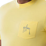 Guy Harvey Mens Crew Neck Short Sleeve Regular Fit Graphic T-Shirt