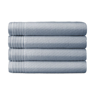Linden Street Performance Antimicrobial Treated 4PC Bath Towel Set