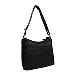 Great American Leatherworks Top Zip Hobo Bag