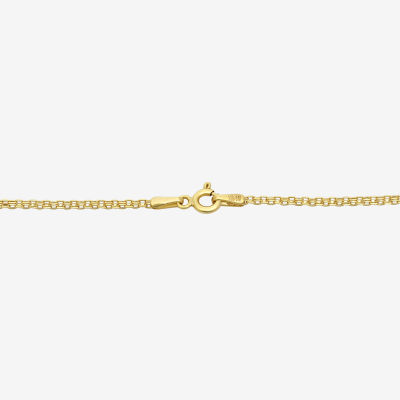 14K Yellow Gold 20" Light Bismark Chain