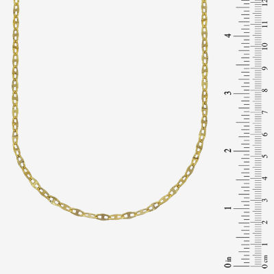 10K Gold Hollow Link Chain