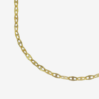 10K Gold Hollow Link Chain