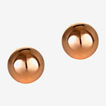 14K Gold 6mm Ball Stud Earrings