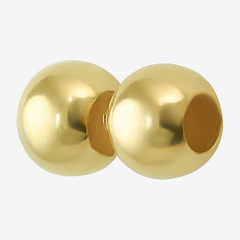 250 Antique Gold Zinc Alloy Gear Stud Spacers Beads 8x10mm For DIY