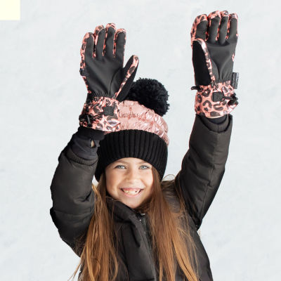 WinterProof Touchscreen Little & Big Girls Breathable Cold Weather Gloves