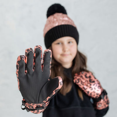 WinterProof Touchscreen Little & Big Girls Breathable Cold Weather Gloves