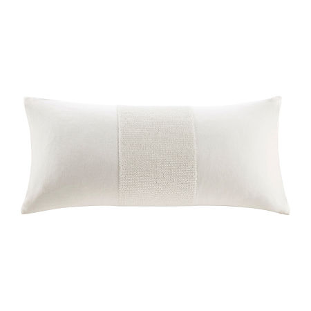 Croscill Canova Oblong Bed Rest Pillow, One Size, White