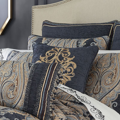Queen Street Lakeview Indigo Square Throw Pillows
