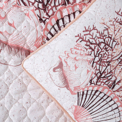 Caribbean Joe Coastal Print 3-pc. Quilt Set