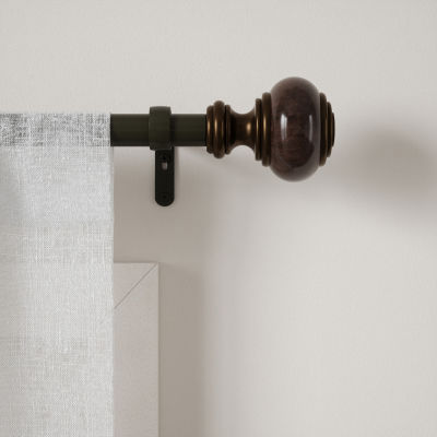 Umbra Marble Knob 1 Adjustable Curtain Rod