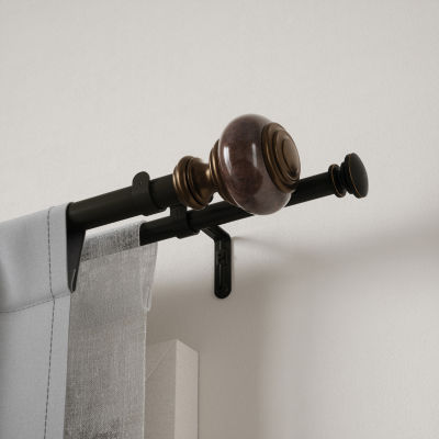 Umbra Marble Knob Double Curtain Rod