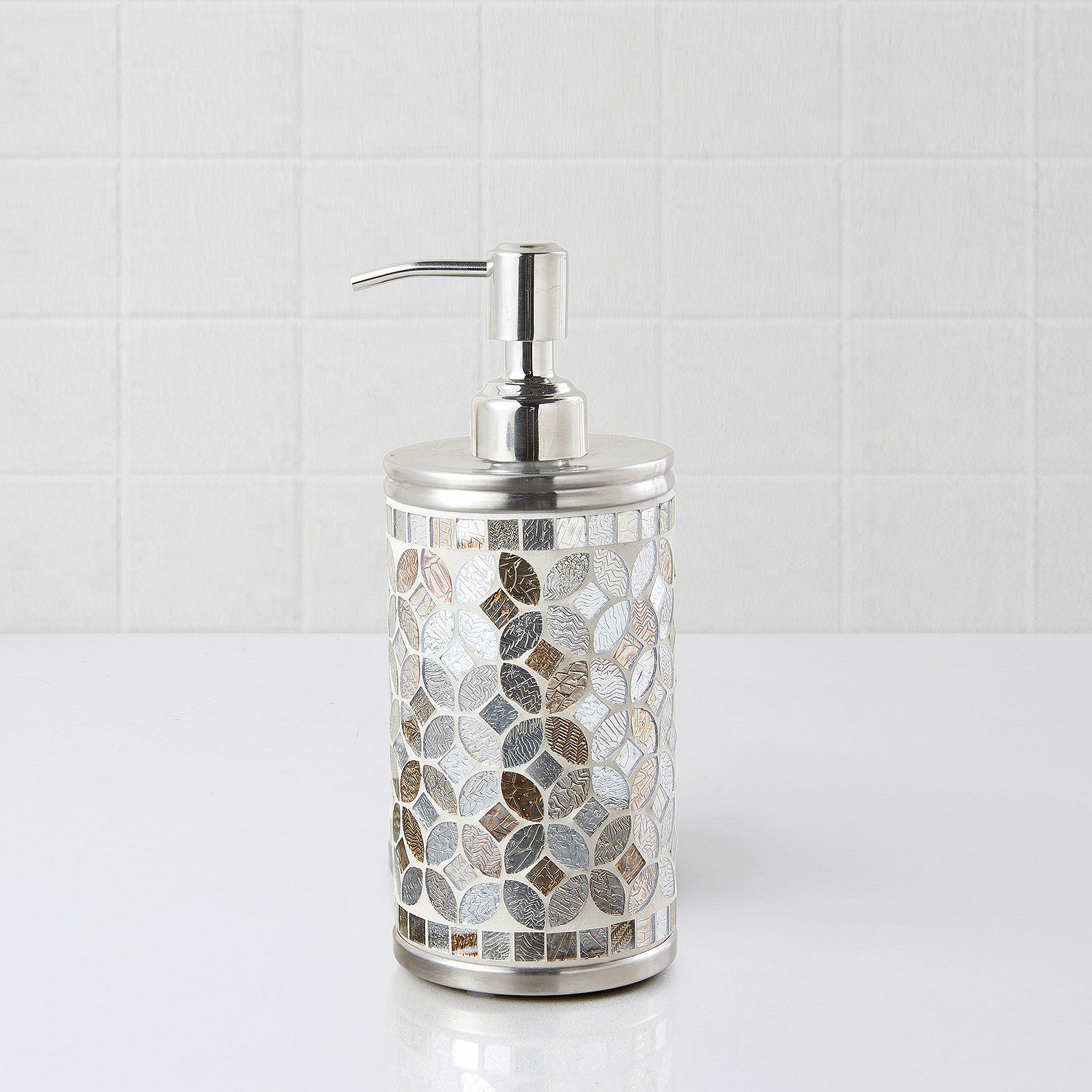 Croscill Seville Soap Dispenser, Color: Silver - JCPenney