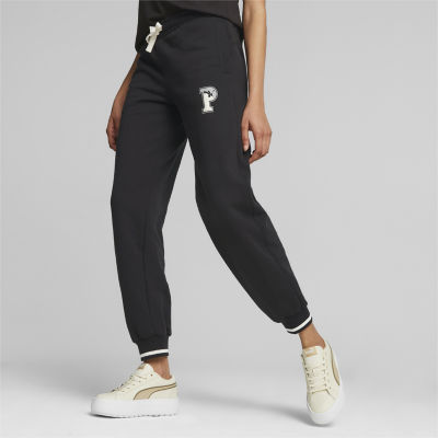 Reebok Womens Mid Rise Cinched Sweatpant