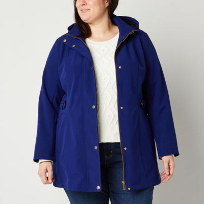 Liz claiborne hooded water cheap resistant heavyweight puffer jacket