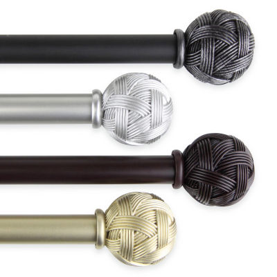 Rod Desyne Twine 1" Adjustable Curtain Rod