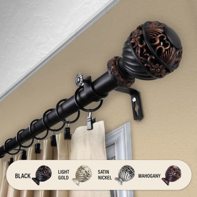 Lanette 1" Adjustable Curtain Rod