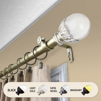 Rod Desyne Pixie 1" Adjustable Curtain Rod