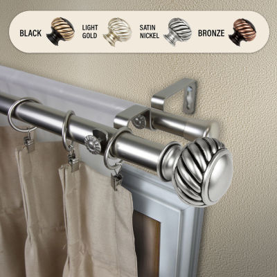 Rod Desyne Baldir Double Curtain