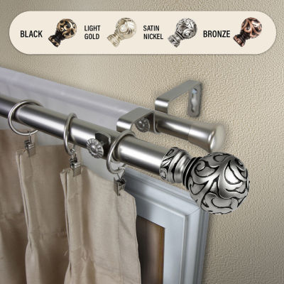 Rod Desyne Cypress Double Curtain Rod