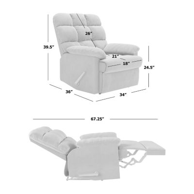 Prolounger power recliner and 2024 lift wall hugger chair