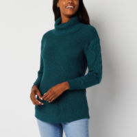 St john's bay on sale turtleneck