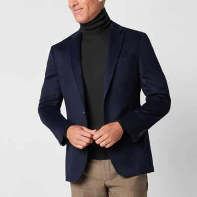 Stafford Camel Hair Mens Classic Fit Sport Coat - JCPenney