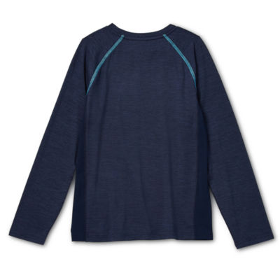 Xersion Little & Big Boys Crew Neck Long Sleeve T-Shirt