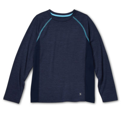 Xersion Little & Big Boys Crew Neck Long Sleeve T-Shirt