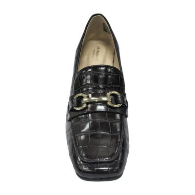 Liz Claiborne Mallard Womens Square Closed Toe Loafers