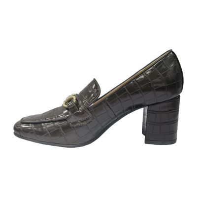 Liz Claiborne Mallard Womens Square Closed Toe Loafers