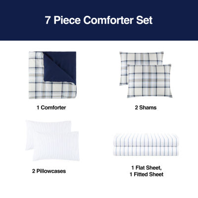 Home Expressions Harrison Complete Bedding Set with Sheets