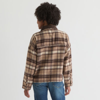 Arizona Womens Midweight Juniors Shirt Jacket