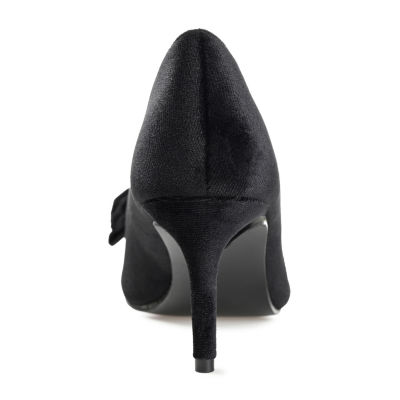 Journee Collection Crystol Womens Pointed Closed Toe Stiletto Heel Pumps