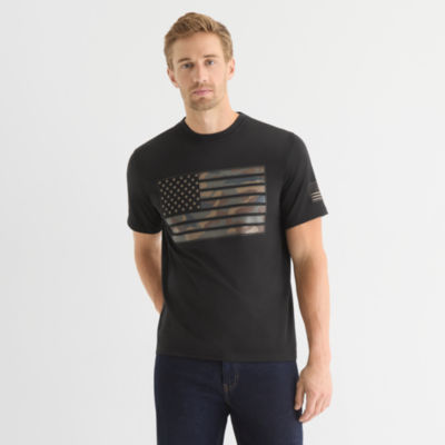 Buckhorn River Mens Crew Neck Short Sleeve Regular Fit Graphic T-Shirt