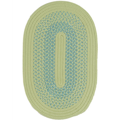 Colonial Mills Home Expressions Striped Braided Reversible Indoor Oval Area Rug
