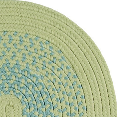 Colonial Mills Home Expressions Striped Braided Reversible Indoor Oval Area Rug
