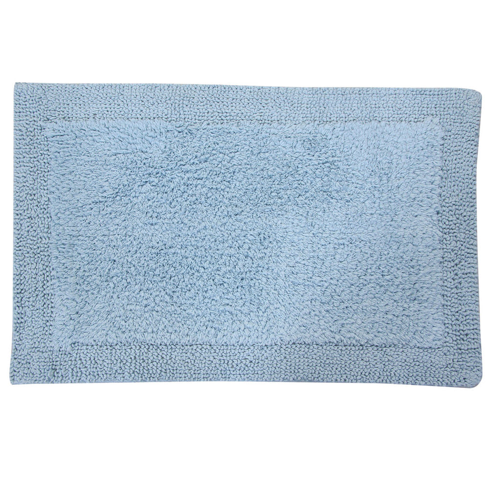 Castle Hill London Bella Napoli Bath Rug Collection, One Size, Blue ...