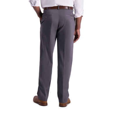 Haggar® Iron Free Premium Khaki Mens Classic Fit Pleated Pant