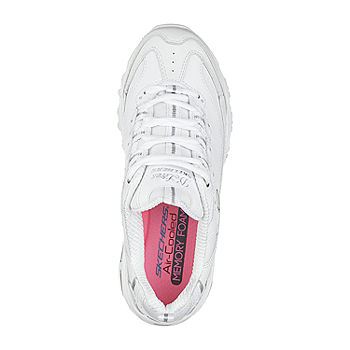 D'Lites Fresh Womens Sneakers-JCPenney, Color: Whitesilver
