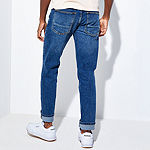 Arizona Mens Stretch Fabric Straight Leg Relaxed Fit Jean