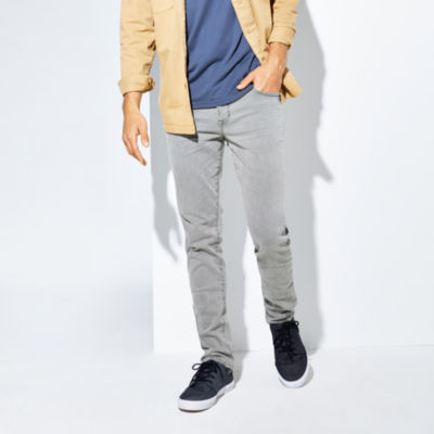 Arizona Mens Advance Flex 360 Slim Fit Jean, Color: Warsaw Gray - JCPenney
