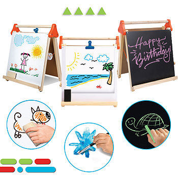Paper Dispenser, Easel, Tabletop Art Desk, Kids Coloring, Art Desk