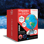 Discovery #Mindblown 2-in-1 World Globe LED Lamp w/Day & Night Modes